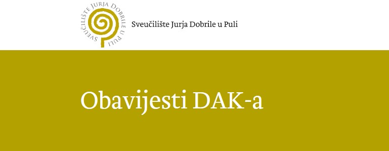 Obavijest o uputama za online upise u...