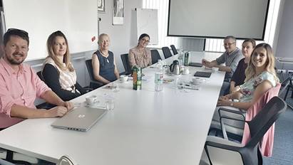 Meeting in German-Croatian industrial...