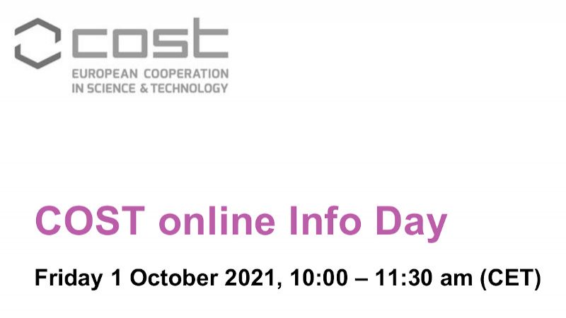 Informativni virtualni info dan COST...