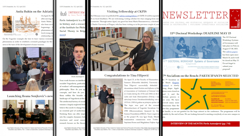 Newsletter, travanj 2025.