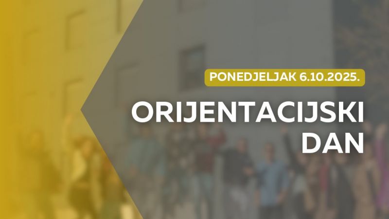 ORIJENTACIJSKI DAN - Ponedjeljak, 6....