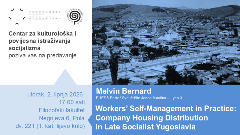 Predavanje – Melvin Bernard o dodjeli...