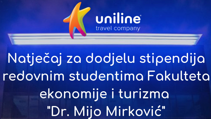 Uniline d.o.o. je raspisao Natječaj...