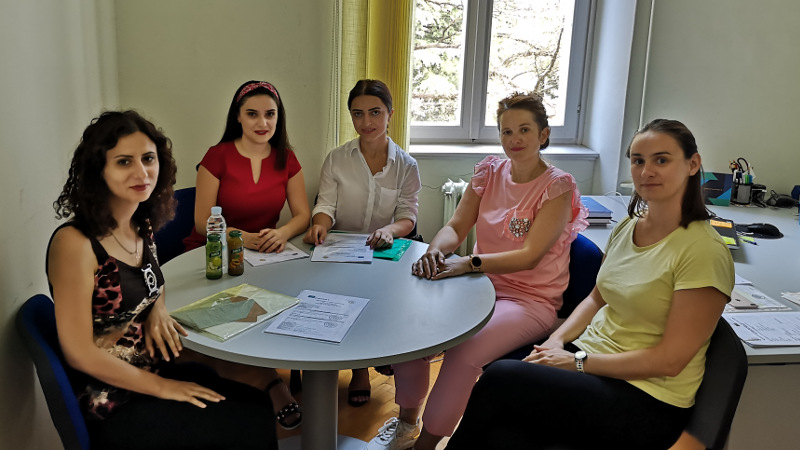 Colleagues from Armenian State...